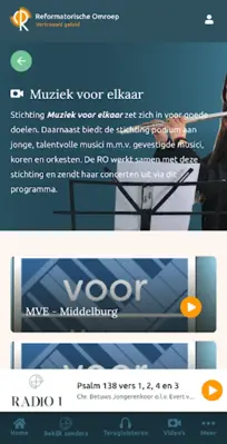 Reformatorische Omroep android App screenshot 0